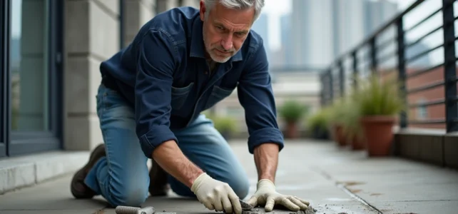 Comment réparer efficacement une fissure sur un balcon en béton : astuces et conseils pratiques
